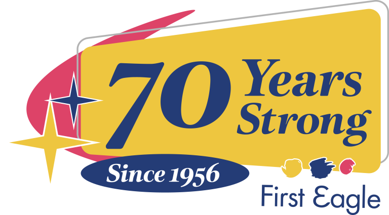 First Eagle Anniversary logo
