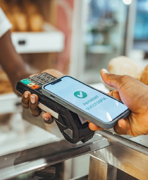Contactless mobile payment with phone
