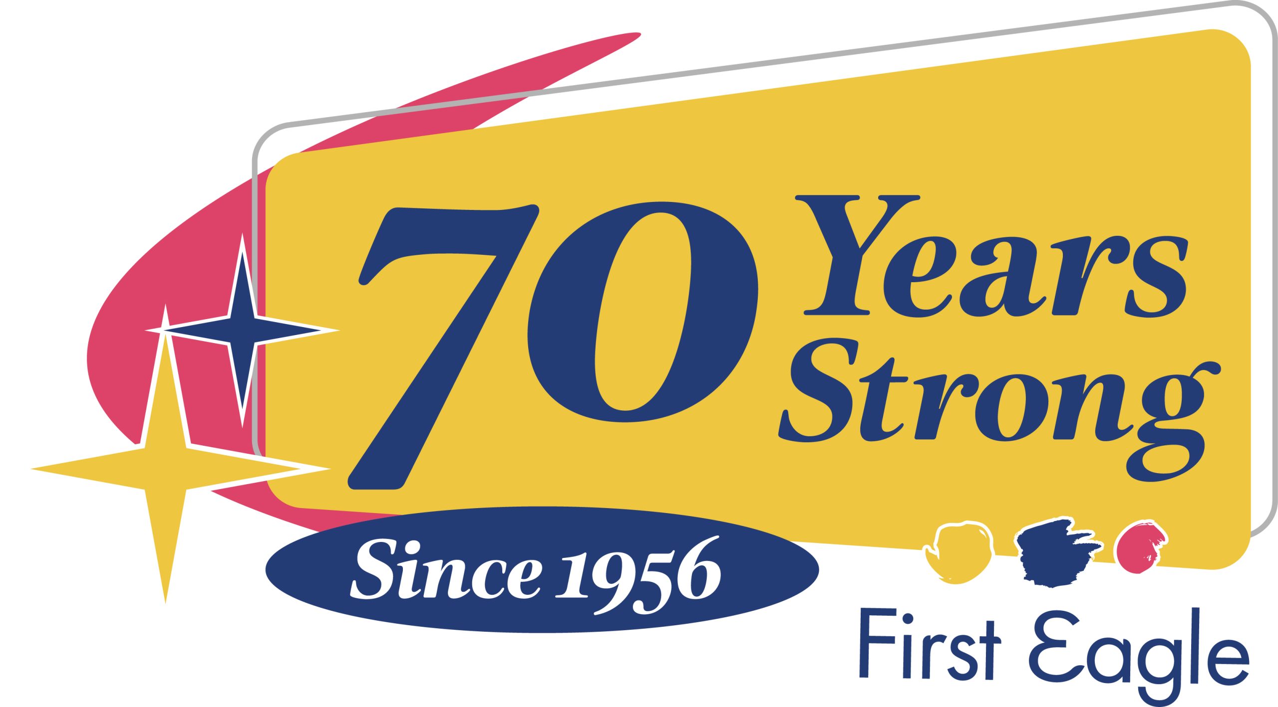 First Eagle Anniversary logo